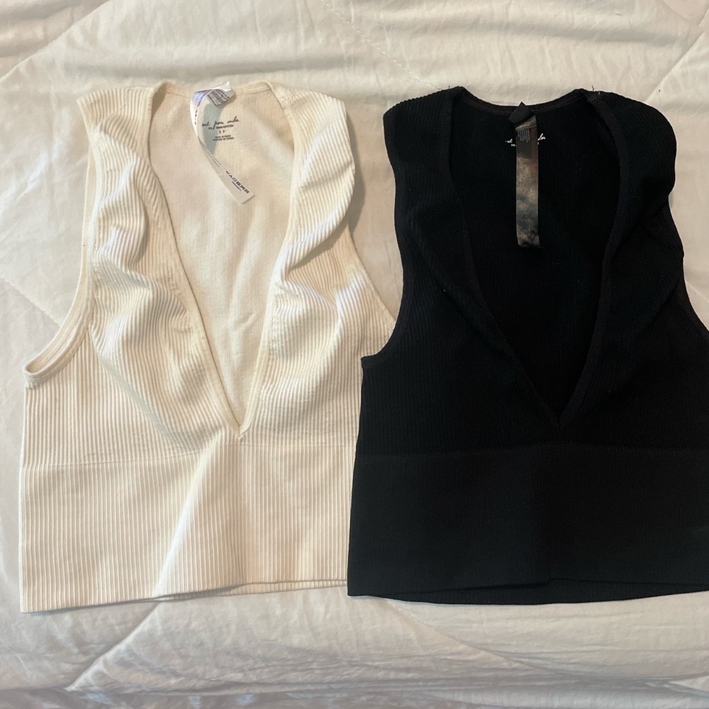Urban Outfitters plunging tank tops